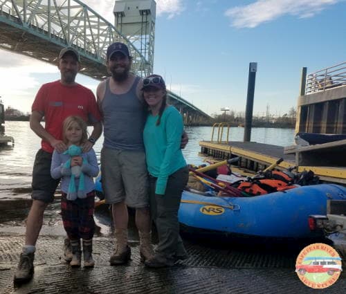 Rafting from Lillington, NC to Wilmington, NC